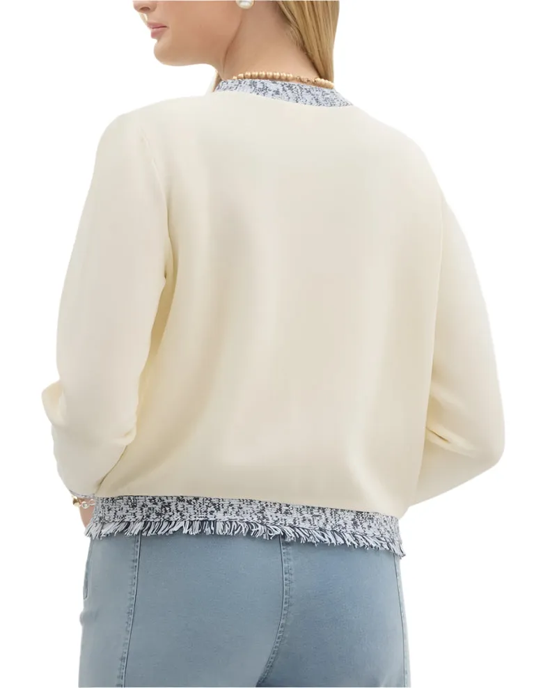 Hadley Cream Cardigan