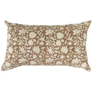 Hand Block Lumbar Woodland Nude Pillow