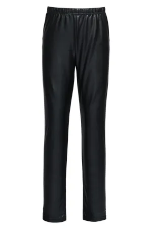 Hannah Banana Faux Leather Legging