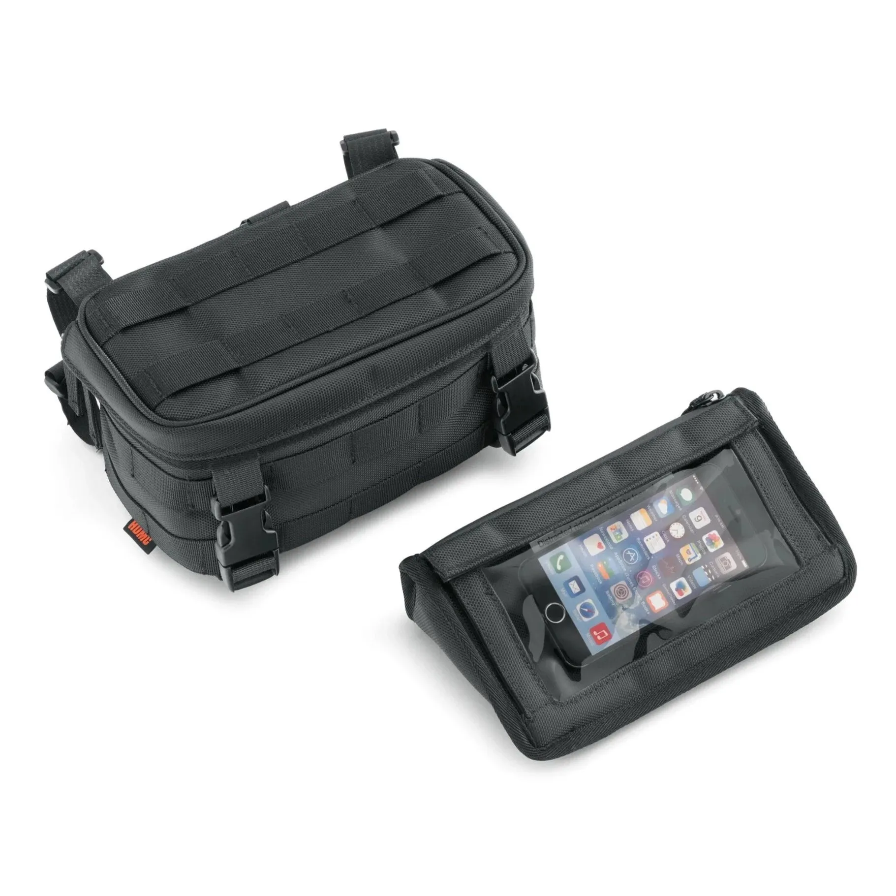 Harley-Davidson® Overwatch Large Handlebar Bag, Universal Fit - Black