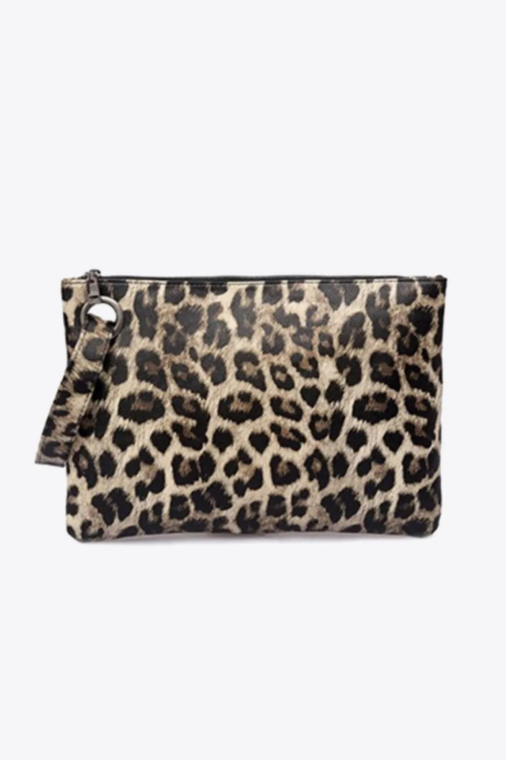 Hazel Blues® |  Leopard PU Leather Clutch