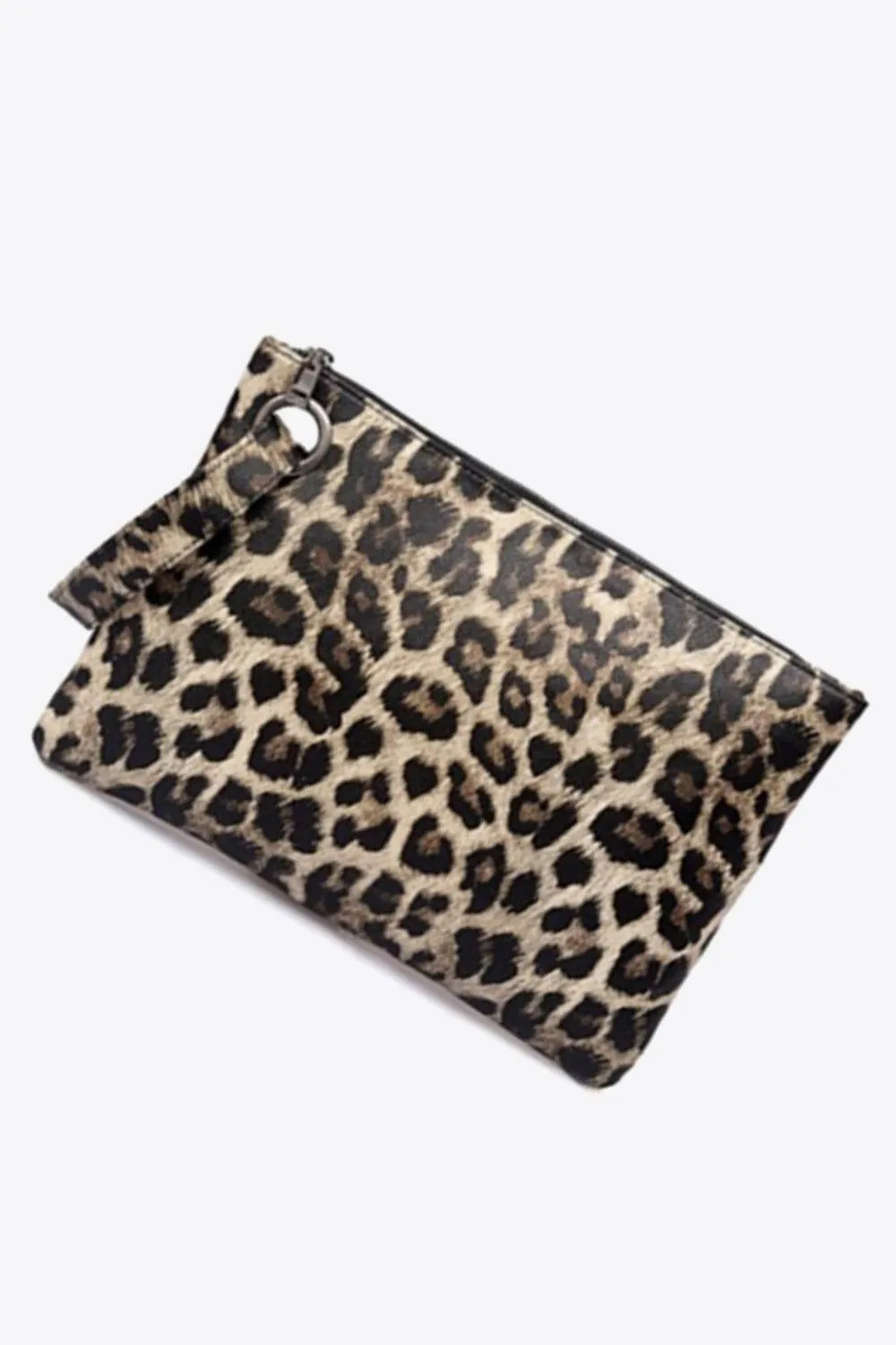 Hazel Blues® |  Leopard PU Leather Clutch