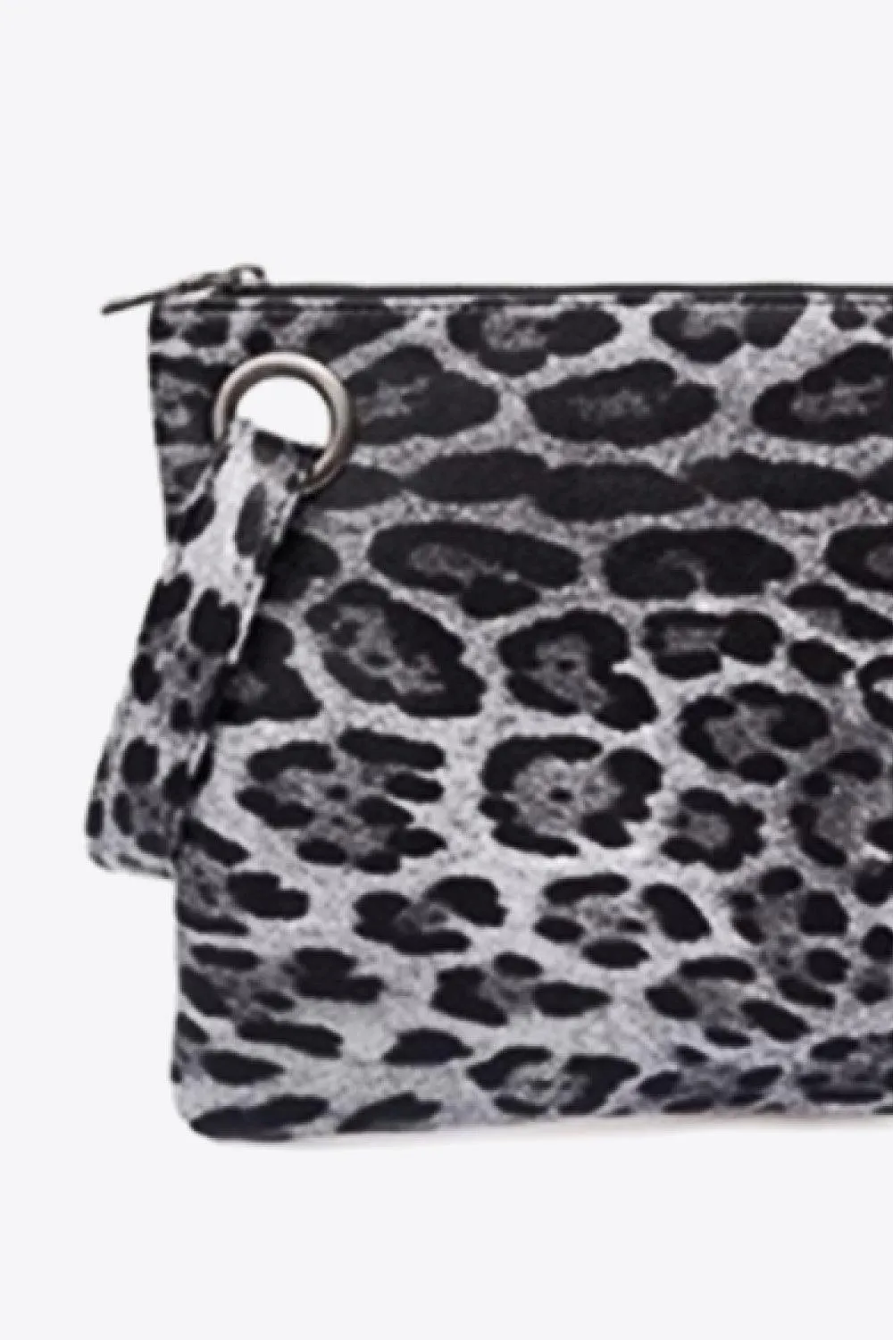Hazel Blues® |  Leopard PU Leather Clutch