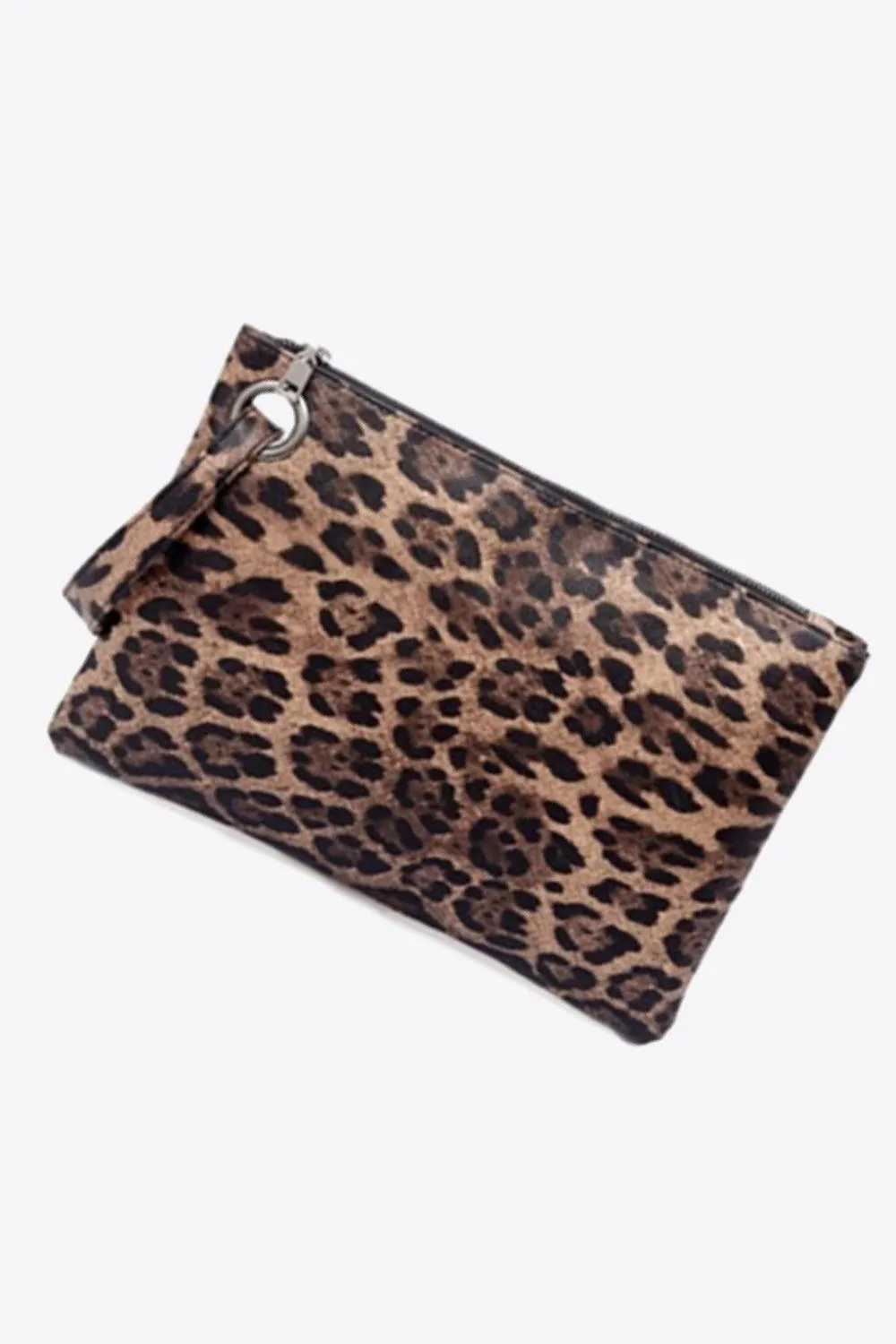 Hazel Blues® |  Leopard PU Leather Clutch