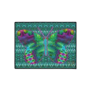 Heavy Duty Floor Mat (Butterfly Glade Denizen & Samhain Dream Thaw 12 & Blue Logo@Alchemic) RJSTH@Fabric#11_11 of 16 RJSTHw2025 RJS