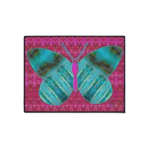 Heavy Duty Floor Mat (Butterfly Glade Denizen & Samhain Dream Thaw 13 & Pink Logo@Alchemic) RJSTH@Fabric#8_3 of 16 RJSTHw2025 RJS