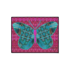 Heavy Duty Floor Mat (Butterfly Glade Denizen & Samhain Dream Thaw 13 & Pink Logo@Alchemic) RJSTH@Fabric#8_6 of 16 RJSTHw2025 RJS