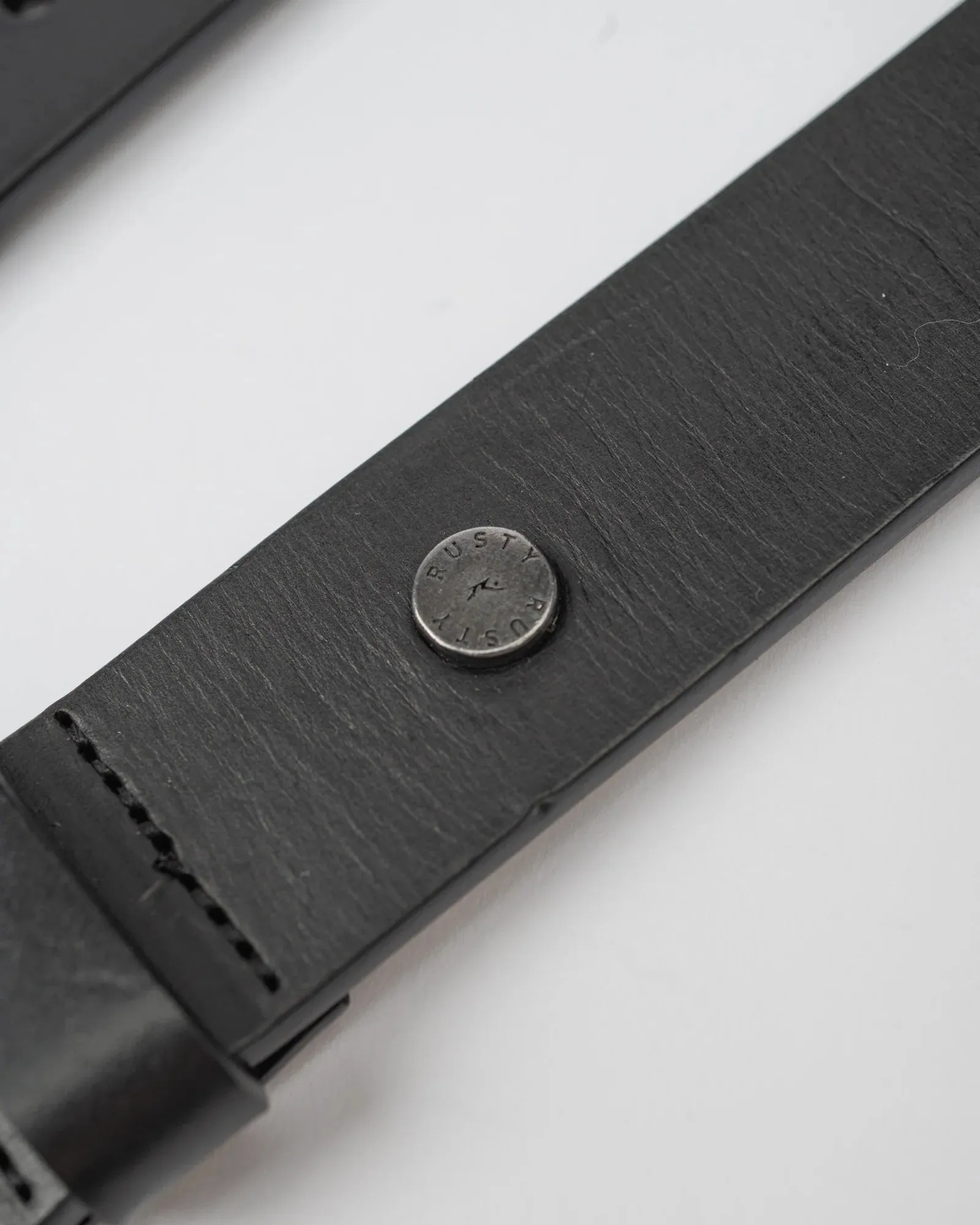 High River Leather Belt - Black