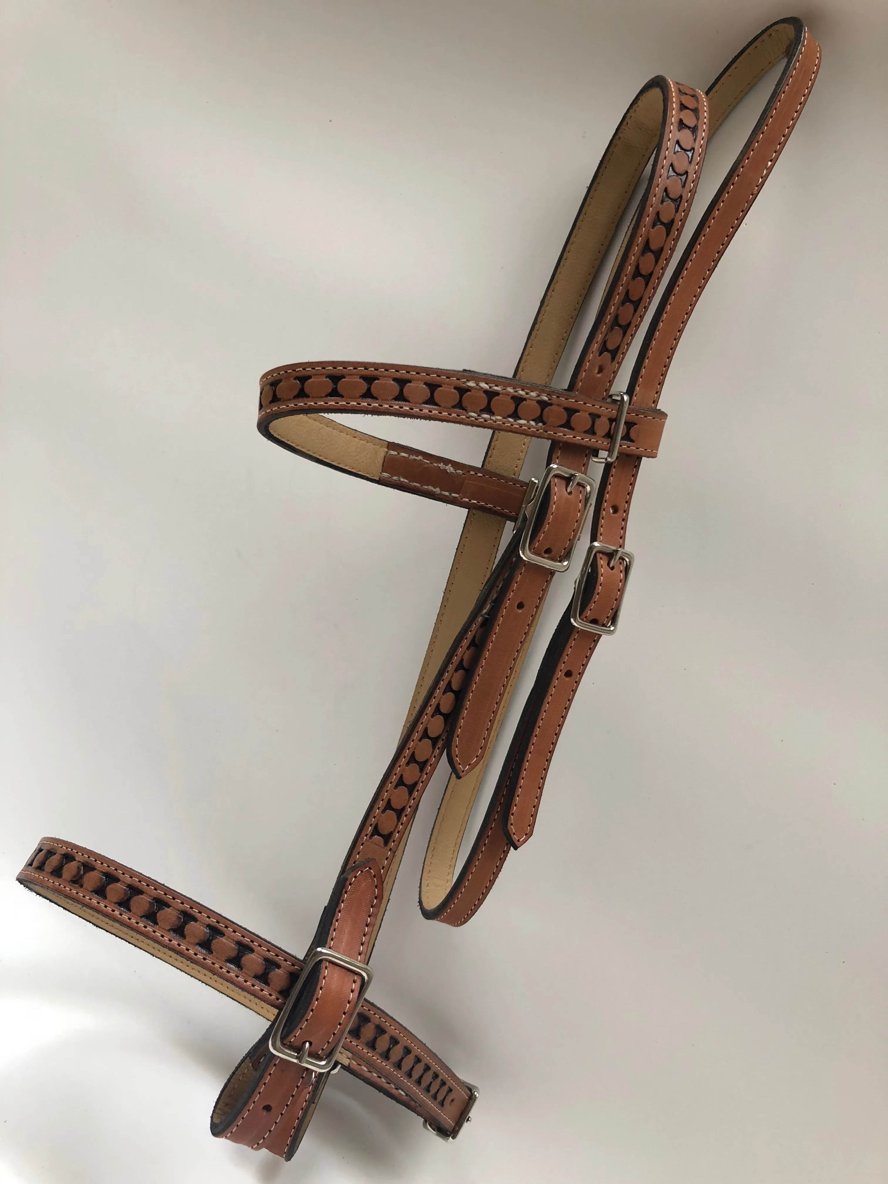 Horse Bridle Tan Color