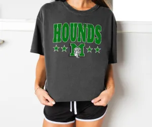 Hounds Stars Charcoal Tee