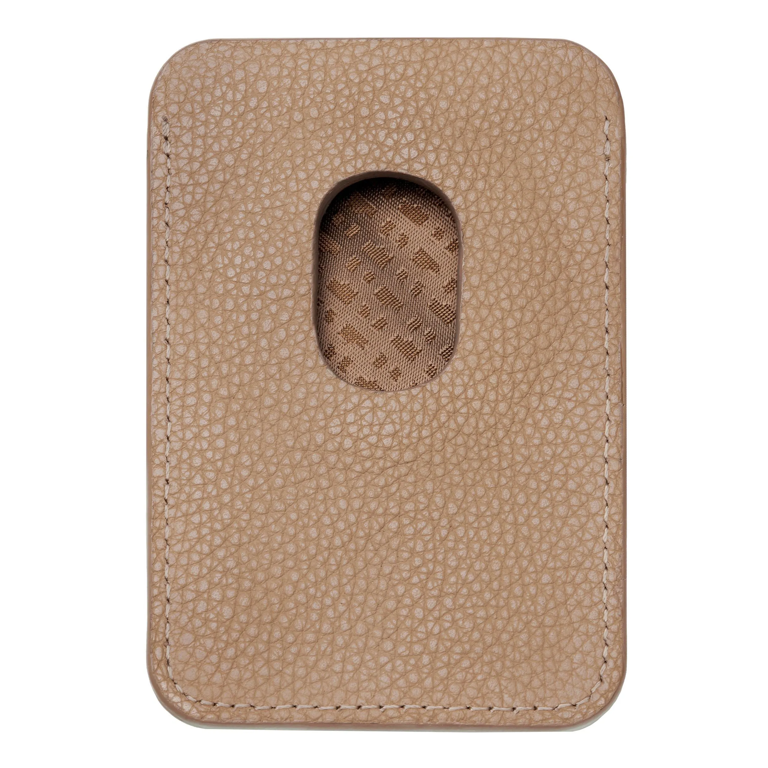 HUGO BOSS HLJ416X - Card holder with Magnet Mobile Classic Grained Camel