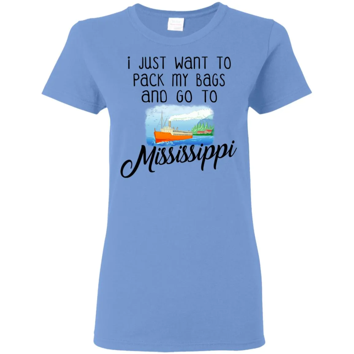 I Just Want To Pack My Bags And Go To Mississippi Hoodie