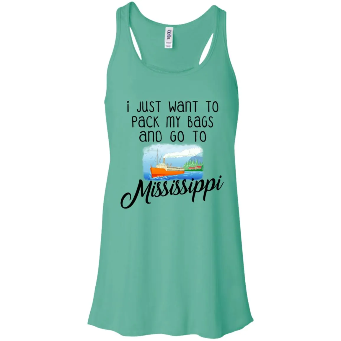 I Just Want To Pack My Bags And Go To Mississippi Hoodie