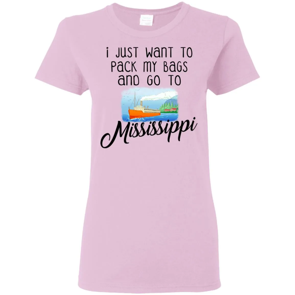 I Just Want To Pack My Bags And Go To Mississippi Hoodie