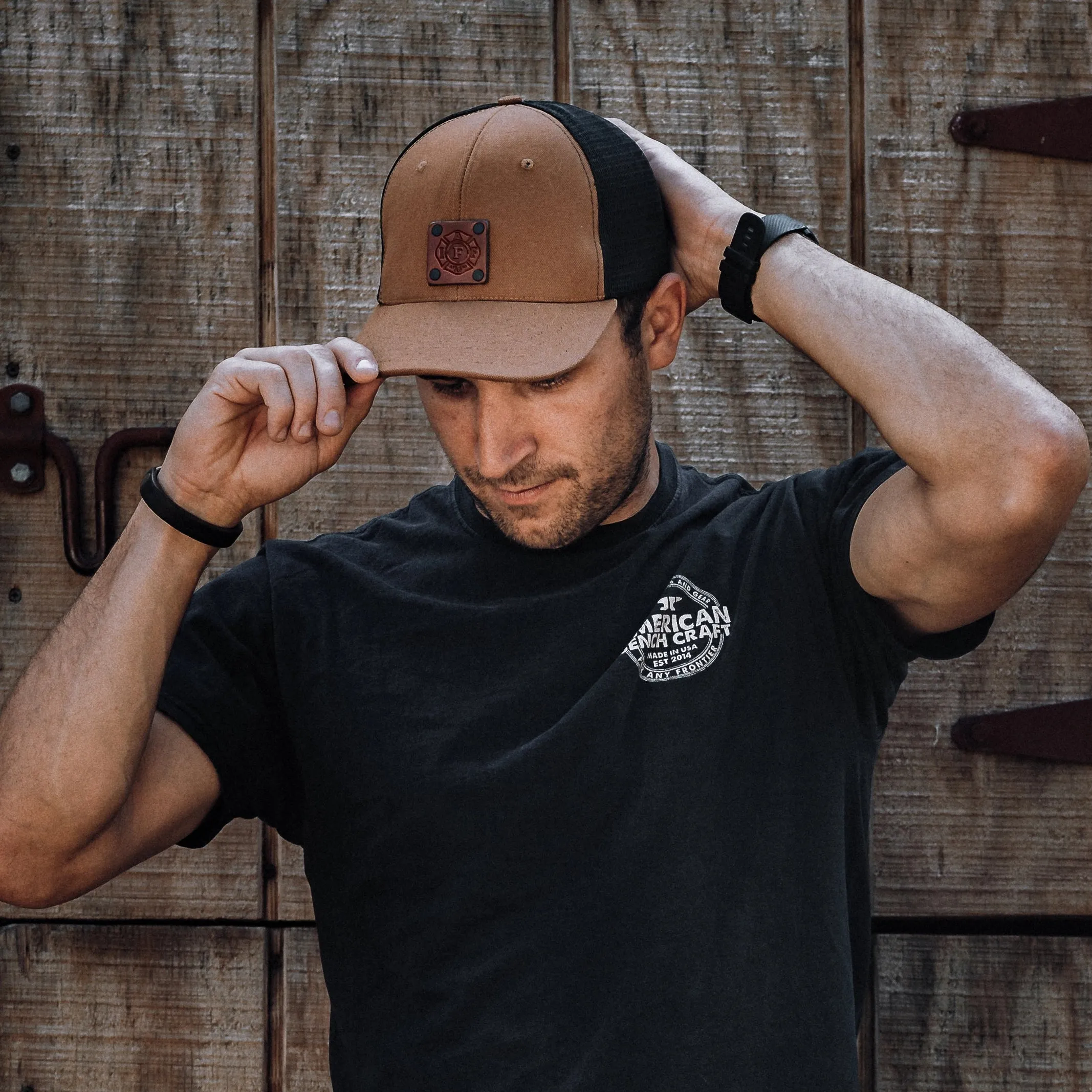 IAFF Trucker Hat (Riveted Patch)