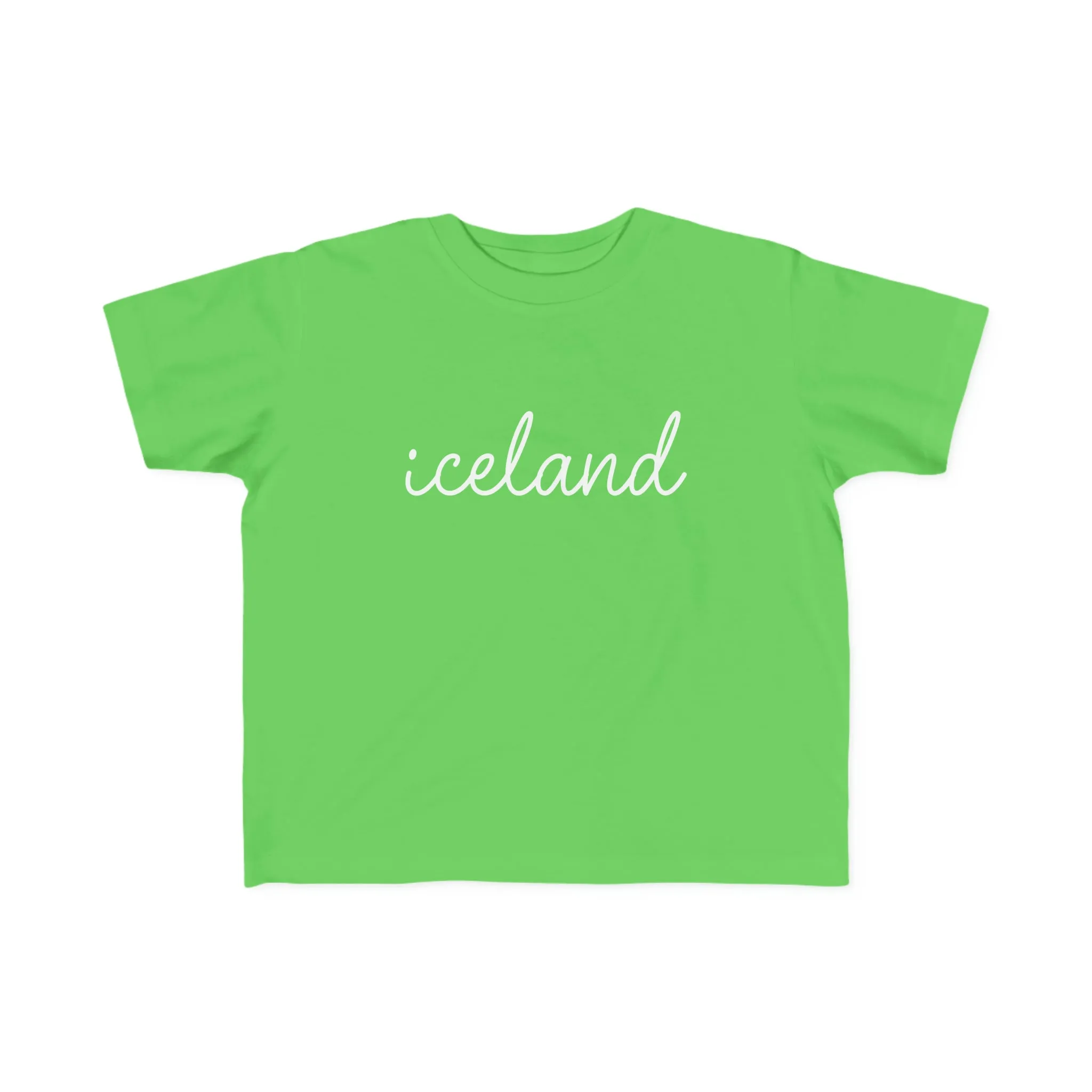 Iceland Script Toddler Tee