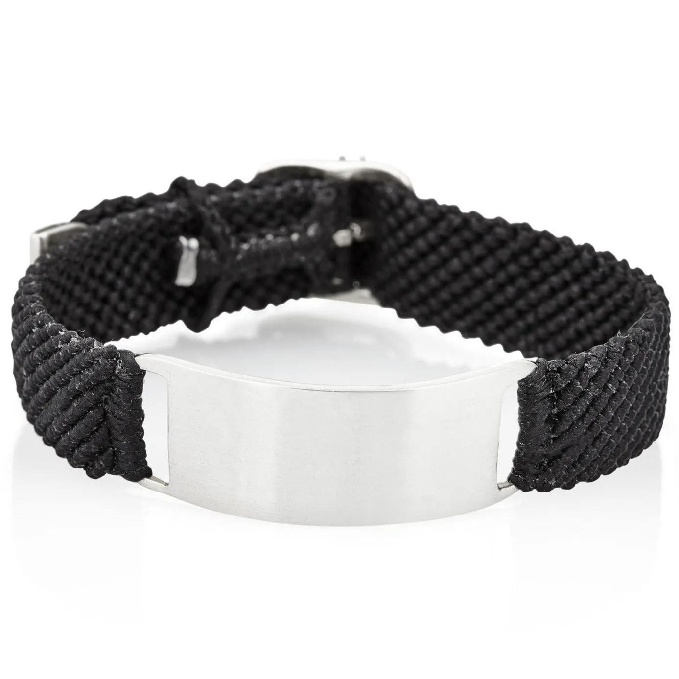 ID Belt Bracelet in Black