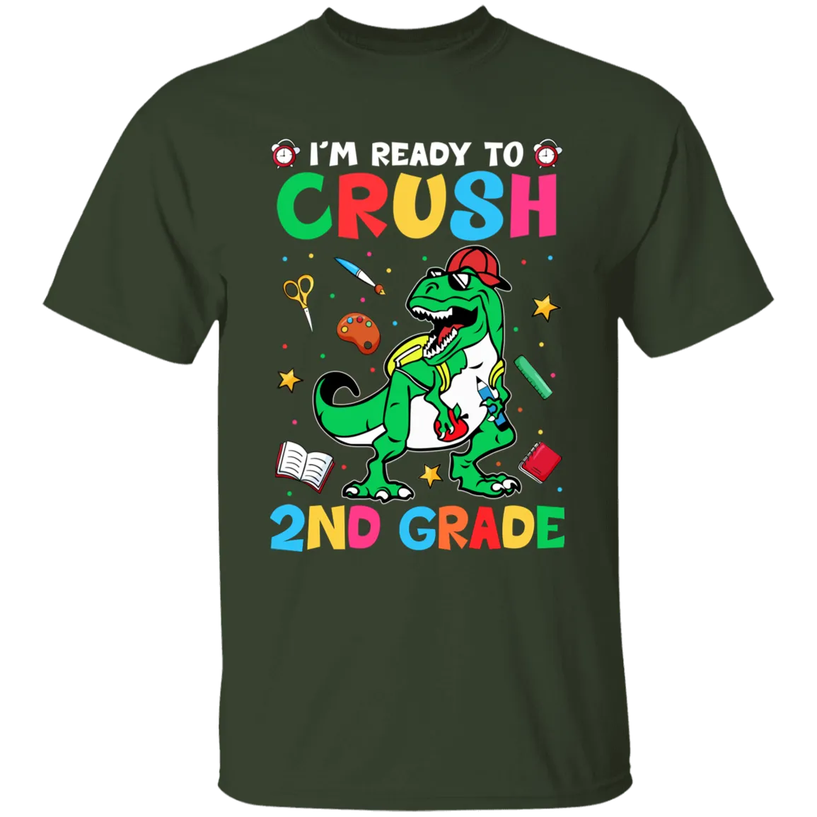 I'm Ready to Crush 2nd Grade Youth Cotton T-Shirt