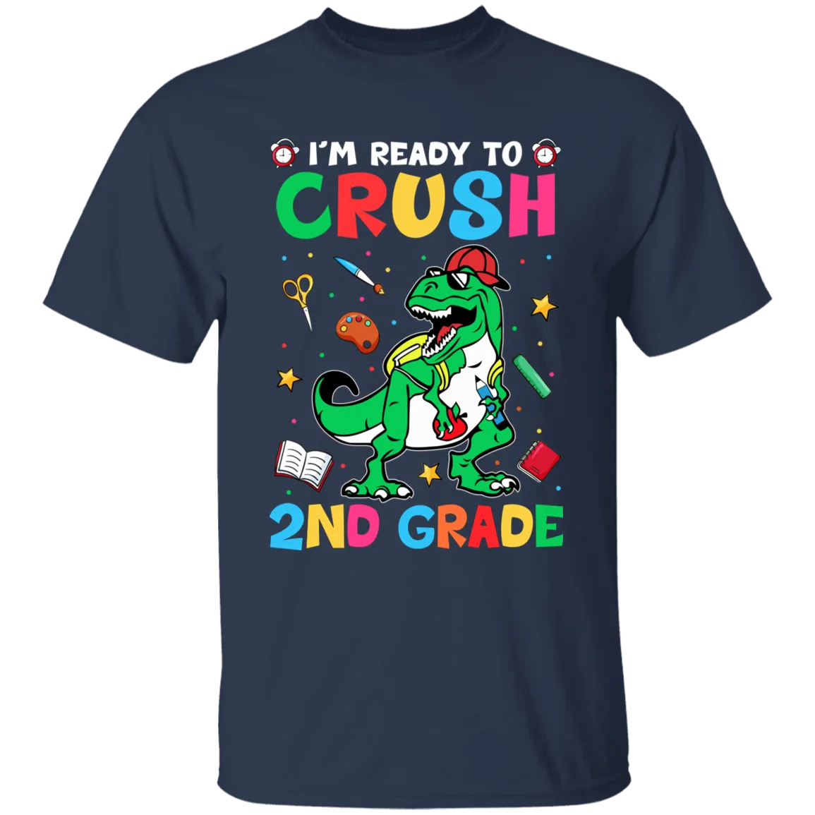 I'm Ready to Crush 2nd Grade Youth Cotton T-Shirt