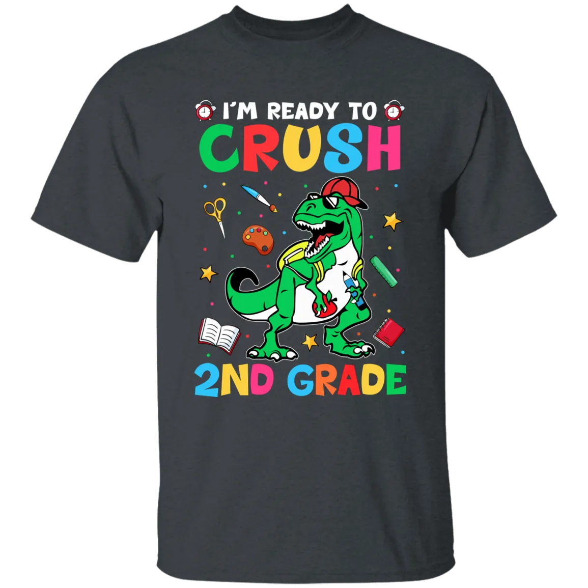 I'm Ready to Crush 2nd Grade Youth Cotton T-Shirt