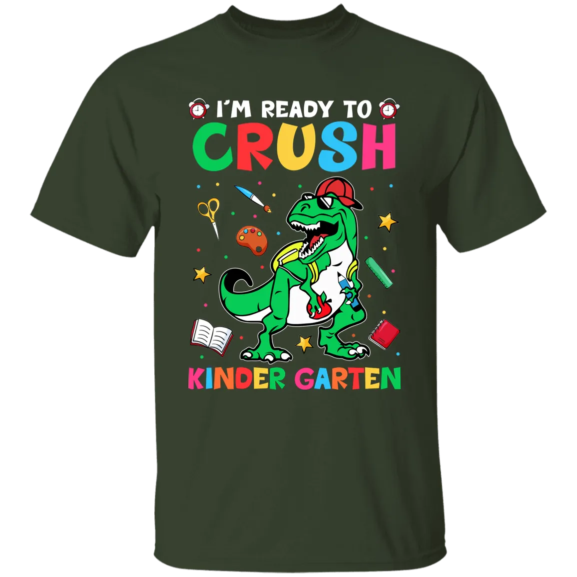 I'm Ready To Crush Kindergarten Youth Cotton T-Shirt