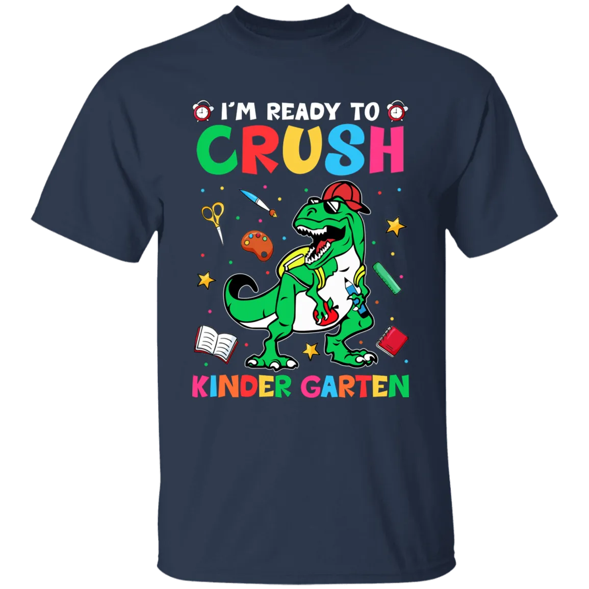 I'm Ready To Crush Kindergarten Youth Cotton T-Shirt
