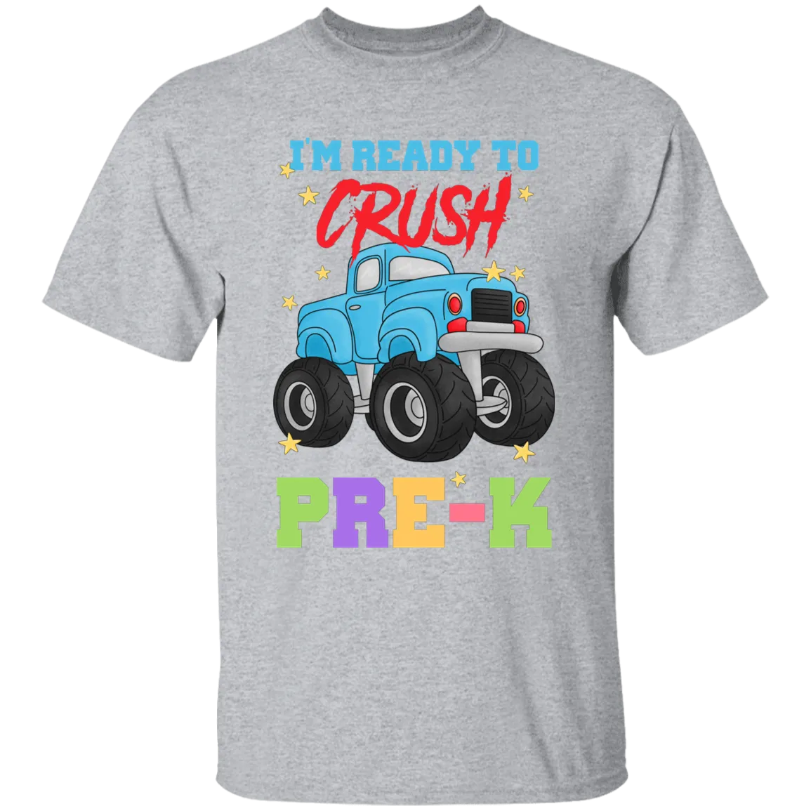 I'm Ready to Crush PreK Truck Youth Cotton T-Shirt