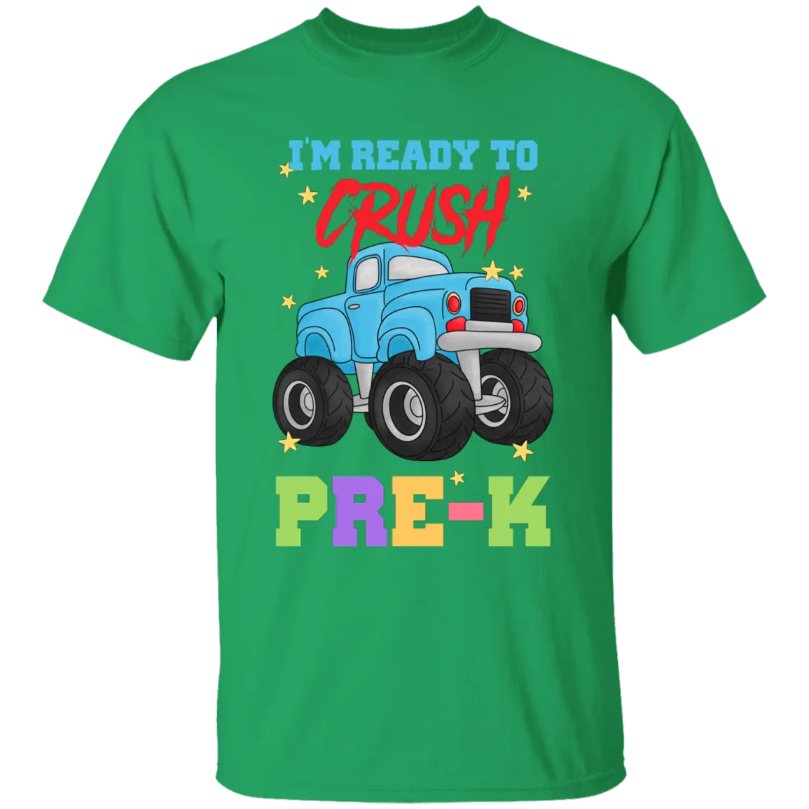 I'm Ready to Crush PreK Truck Youth Cotton T-Shirt