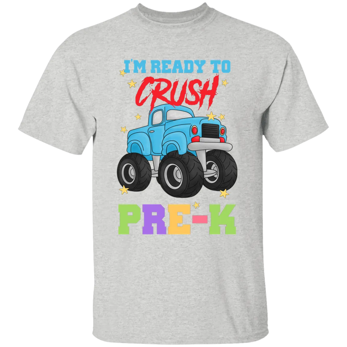 I'm Ready to Crush PreK Truck Youth Cotton T-Shirt