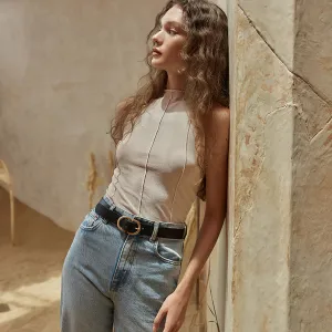 In Reverse Belt - Black Gold