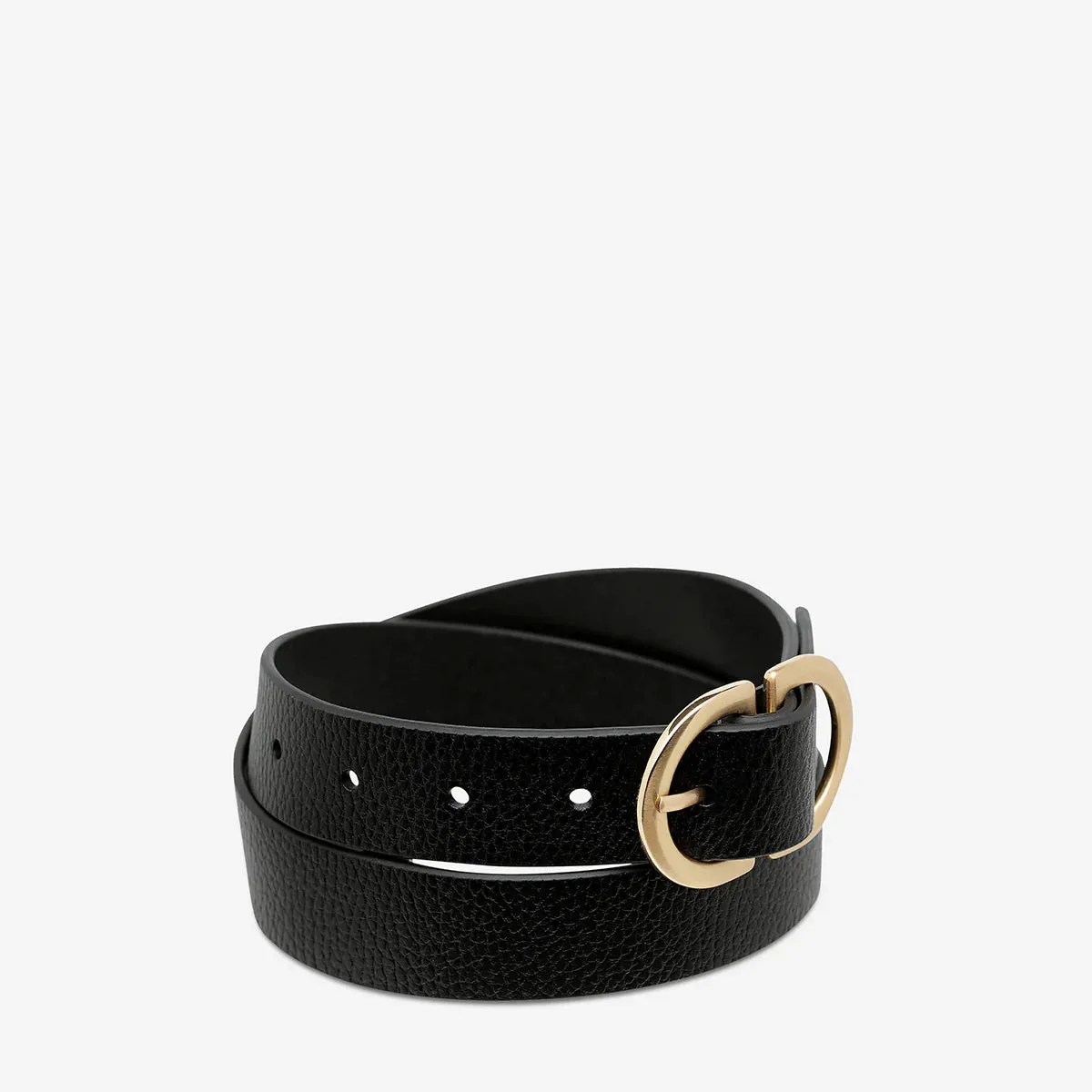 In Reverse Belt - Black Gold