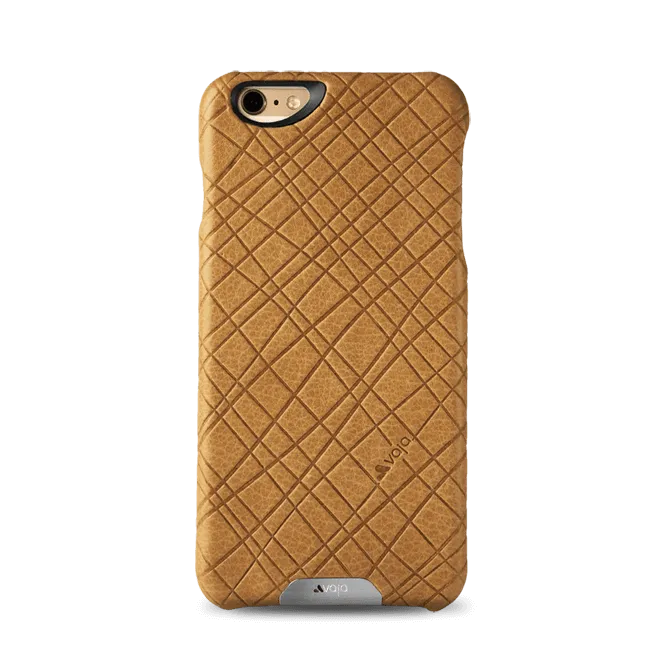iPhone 6 Plus/6s Plus - Embossed Leather Grip Case