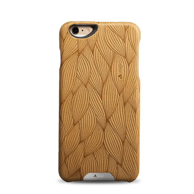 iPhone 6 Plus/6s Plus - Embossed Leather Grip Case
