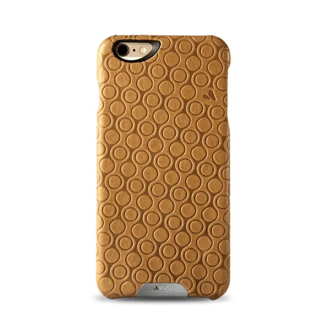 iPhone 6 Plus/6s Plus - Embossed Leather Grip Case