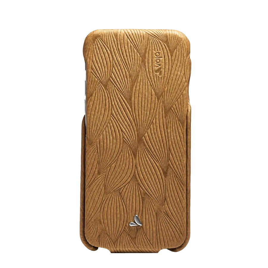 iPhone 6/6s - Embossed Top Leather Case