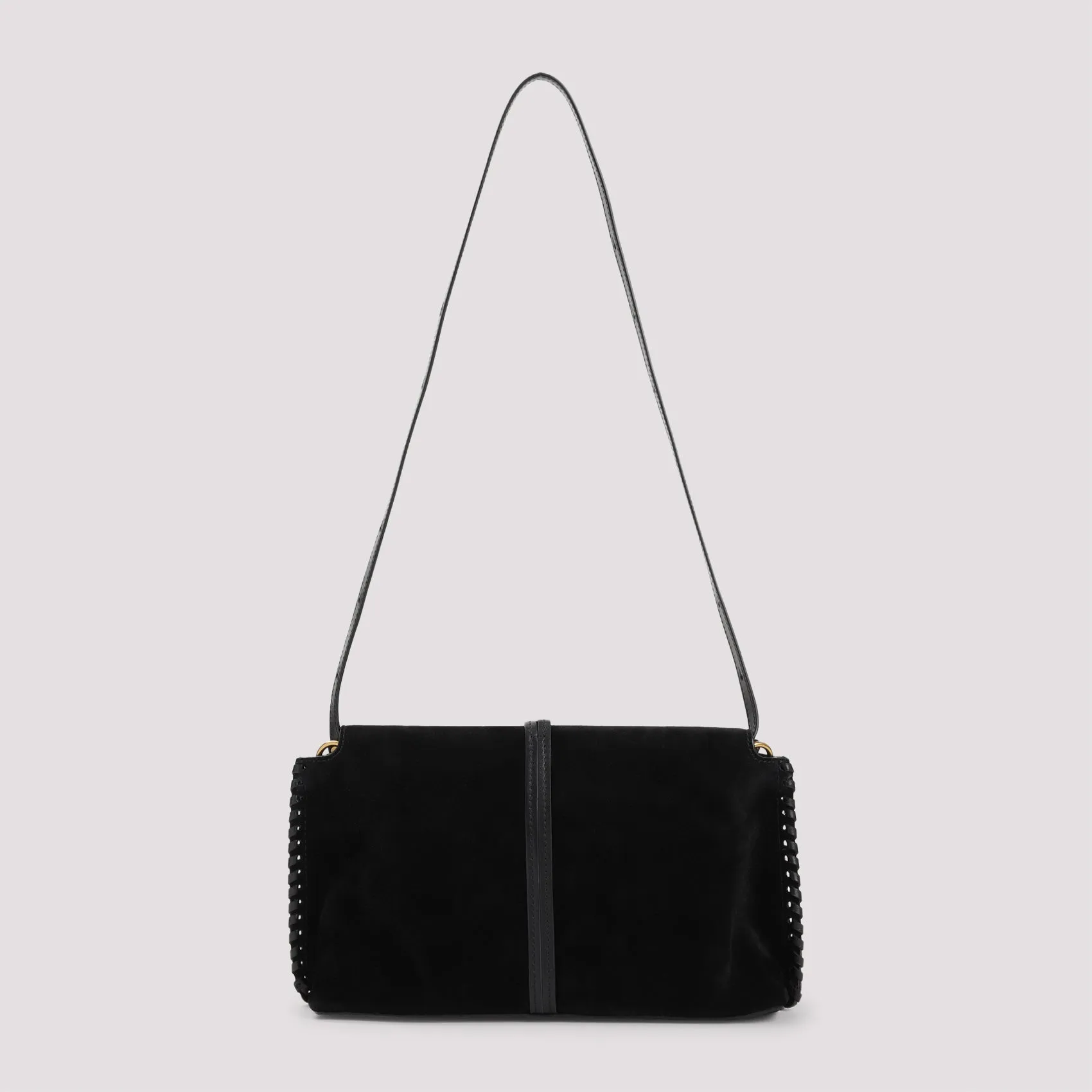 ISABEL MARANT Silao Mini Suede Shoulder Handbag - W:35CM H:19CM D:9CM