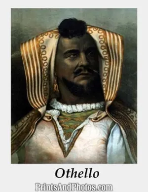 John McCullough as Othello Stage  6864