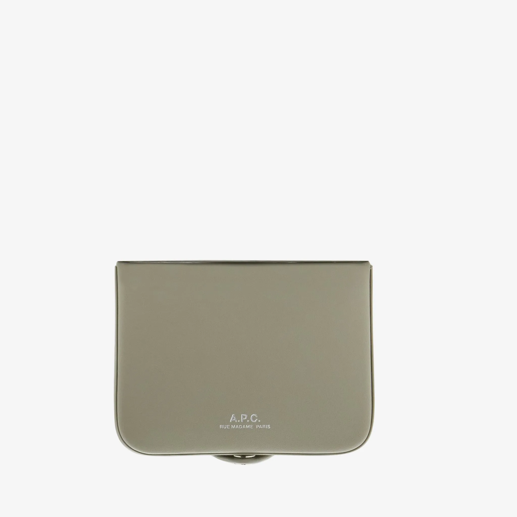 Josh Coin Purse Taupe Green