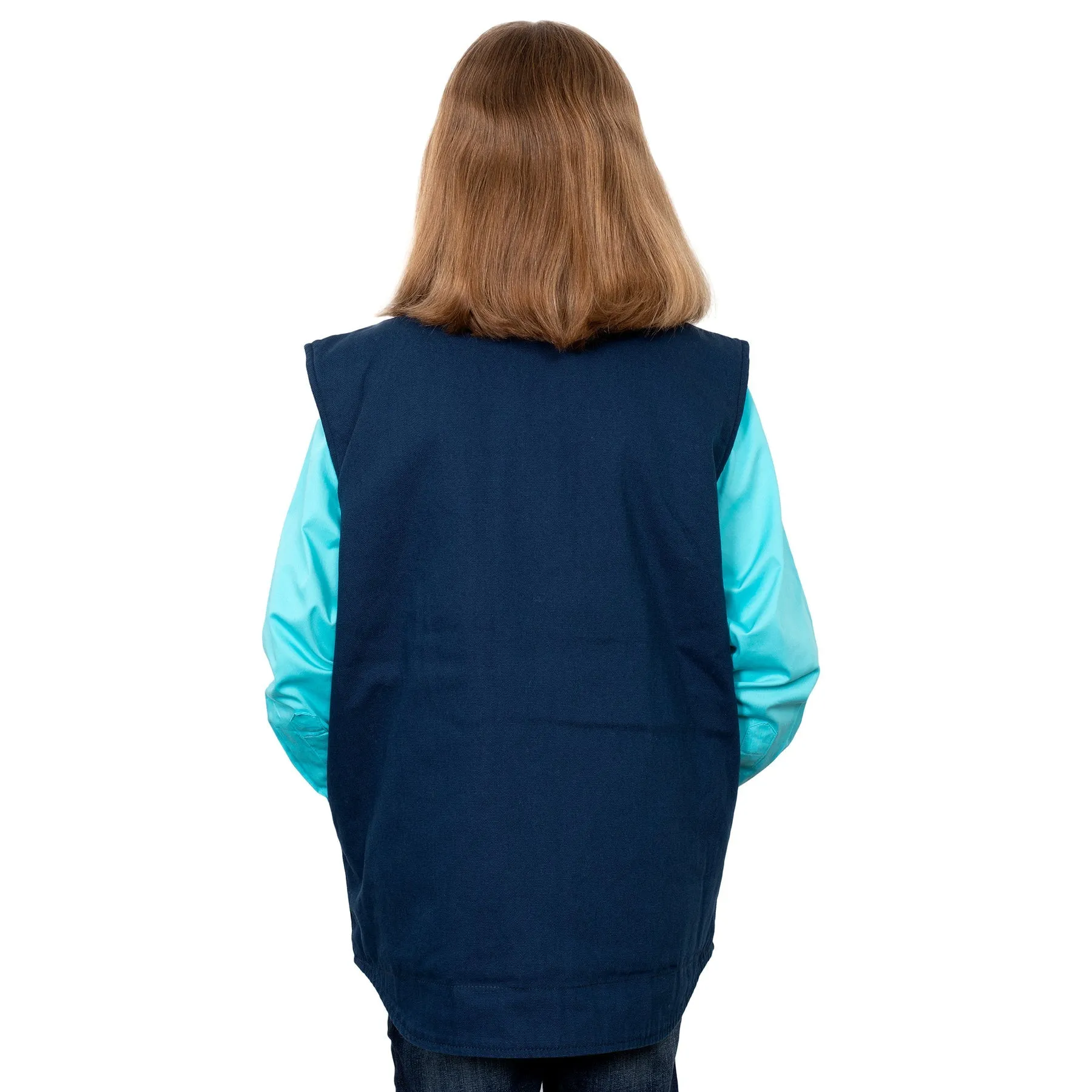 Just Country Kids Junior Diamantina Vest - Navy