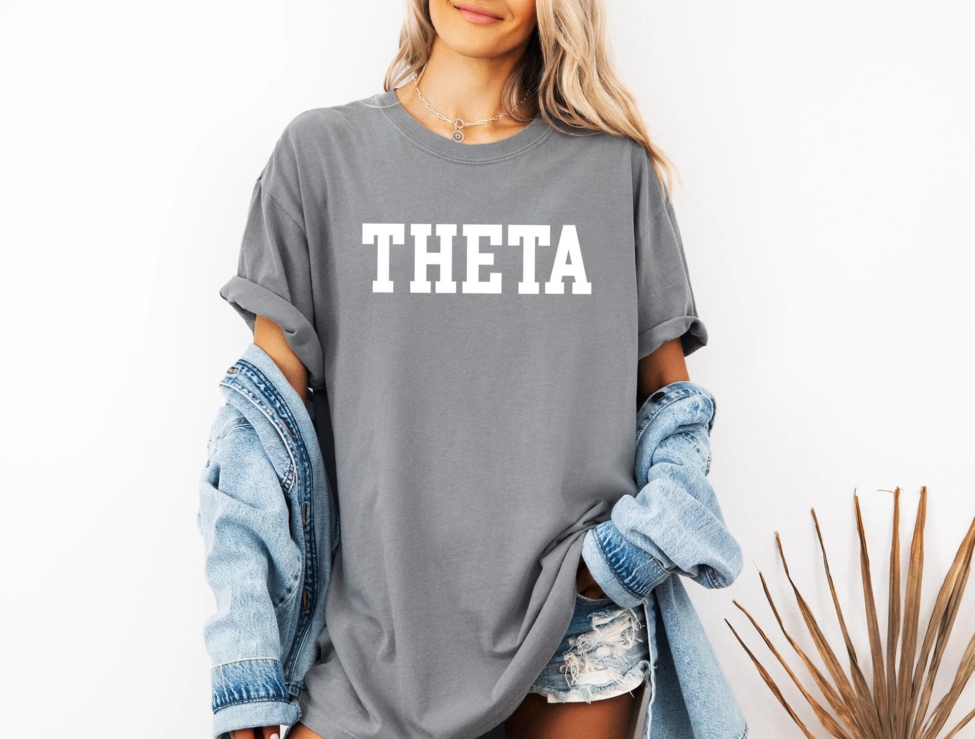 Kappa Alpha Theta Heavyweight Short Sleeve T-shirt - Comfort Colors