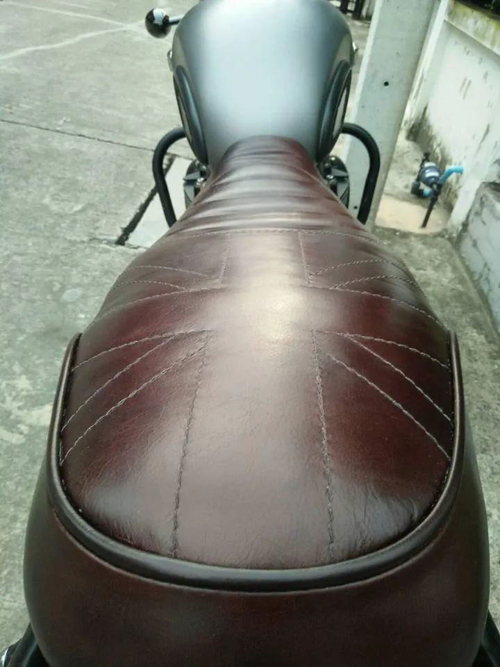 KB-TWSUS - Triumph Bonneville Water-Cooled Scrambler Union Jack Seat