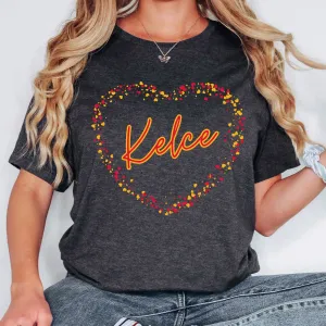Kelce Heart Grey Tee