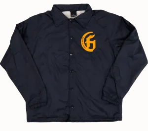 Kids Hasta La Muerte Coach's Jacket (Navy)