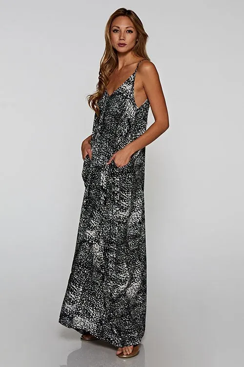 KIKA PRINTED MAXI DRESS