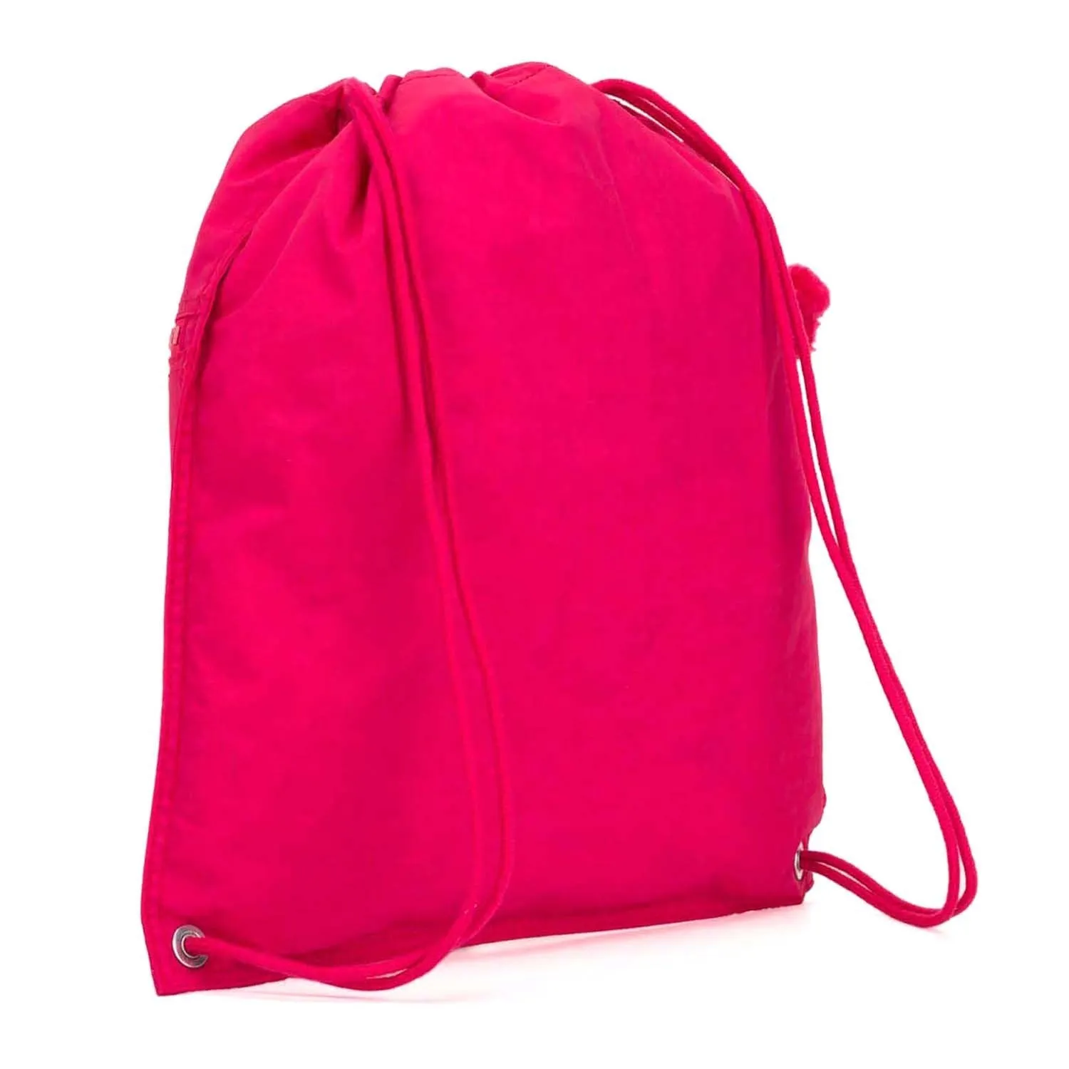 Kipling-Supertaboo-Medium Drawstring Swim Bag -True Pink-09487-09F