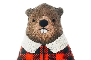 Kiriki Press Embroidered Doll Kit - Beaver