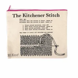 Kitchener Stitch Pouch