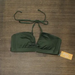 Kona Sol Women's Shirred V Bikini Top AFK84T