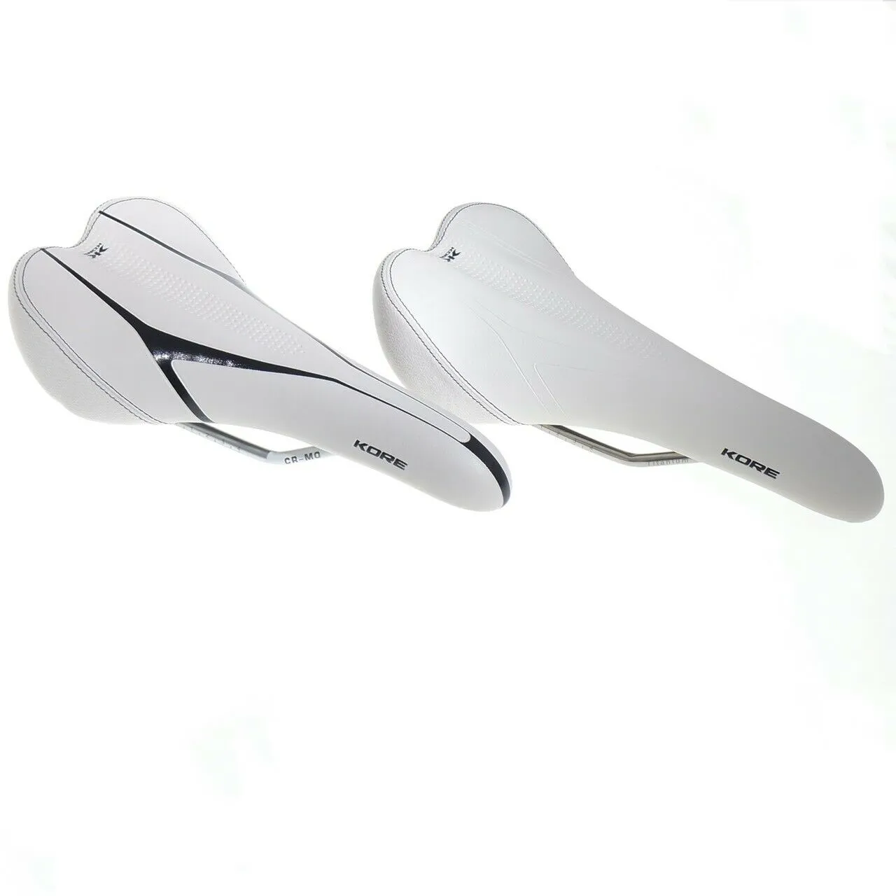 Kore Corum SL Bike Bicycle saddle Cr-Mo or Titanium Rail Raod Bike MTB White