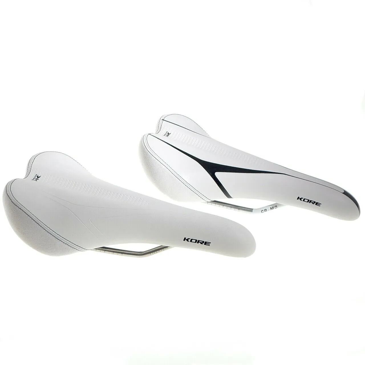 Kore Corum SL Bike Bicycle saddle Cr-Mo or Titanium Rail Raod Bike MTB White